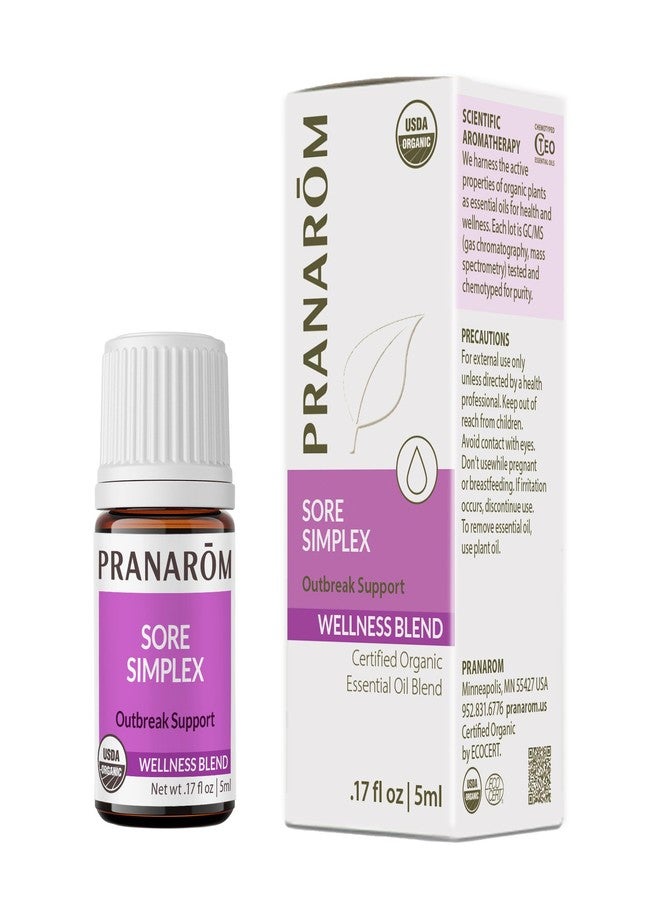 Pranarom - Sore Simplex (Formerly Melissa Simplex Formula) Wellness Blend - 5ml